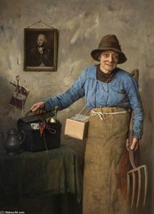 Dig For Victory — Charles Spencelayh