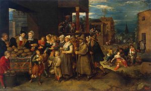 The Seven Acts Of Mercy — Frans Francken The Younger