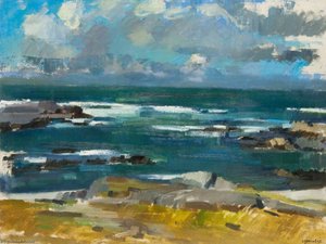 The Atlantic From Colonsay, Early Autumn — Alexander Goudie