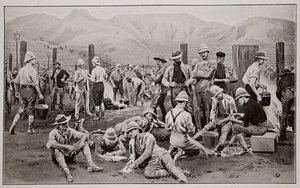 British Prisoners Waiting For Release — Frank Dadd, Contemporary Realism