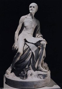Voltaire Nude — Jean-baptiste Pigalle, Neoclassical