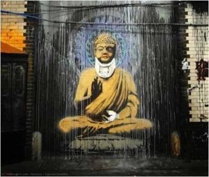 Injured buddha