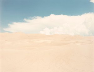 Sand Dune, Great Sand Dune N.m. Colorado, From The Portfolio Shadowless Places, Deserts Of The Southwest — Frank Di Perna