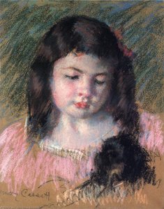 Bust Of Francoise Looking Down — Mary Stevenson Cassatt