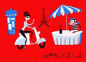 Paul Frank Meets Shag Tshirt — Josh Agle (shag)
