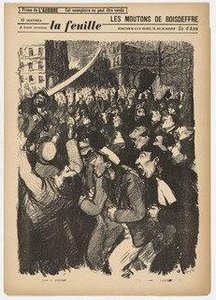 La Feuille, No. 7 — Theophile Alexandre Steinlen