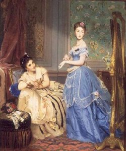 Getting Dressed — Charles Edouard Boutibonne