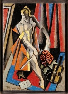 La Violiniste — Jean Dominique Antony Metzinger