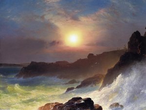 Coast Scene, Mount Desert — Frederic Edwin Church