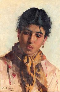Portrait Of A Woman — Eugen Von Blaas