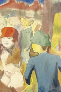 Berlin Street Scene 1 — George Grosz, Dadaism