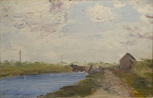 Canal At Ashtown — Jack Butler Yeats