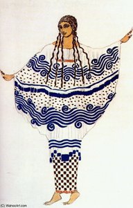 Lapres Midi Dun Faune Another Nymph — Léon Bakst