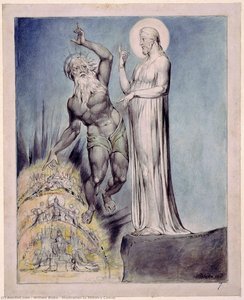 Illustration To Milton`s Comus — William Blake, Romanticism