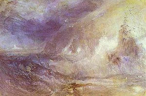 Longship Lighthouse, Lands End — Joseph Mallord William Turner, Romanticism
