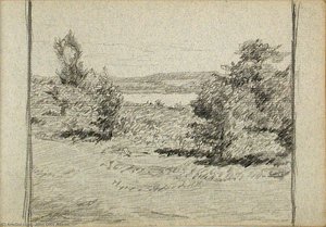 Distant View Of Lake Leelanau — John Ottis Adams