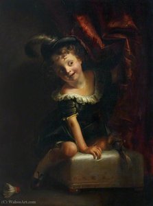 Bo Peep, Portrait Of A Child — Thomas Duncan