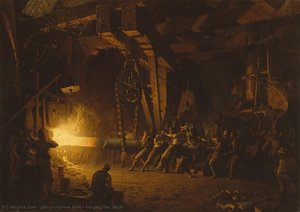 Forging The Shaft — John Ferguson Weir