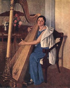 Portrait Of V.g.dulova — Igor Emmanuilovich Grabar