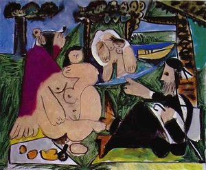 Lunch On The Grass — Pablo Picasso