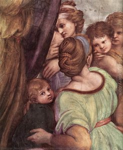 The Mass At Bolsena (detail 4) (stanza Di Eliodoro) — Raphael, High Renaissance