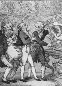 Italian Picture Dealers — Thomas Rowlandson