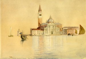 San Giorgio Maggiore, Venice, From The Lagoon. — Charles Herbert Moore