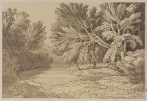 Landscape With A View On The Teign — John White Abbott