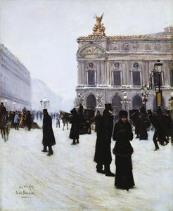 Outside The Opera, Paris — Jean Georges Béraud