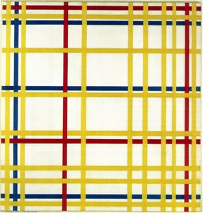 New York City I — Piet Mondrian, Neoplasticism