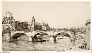 Le Vieux Pont Notre Dame, Paris — Herman Armour Webster
