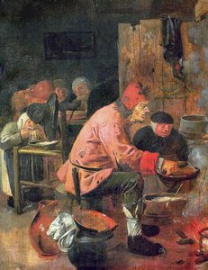 The Pancake Baker — Adriaen Brouwer