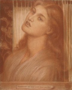 La Pia De' Tolomei - Study — Dante Gabriel Rossetti, Pre-raphaelite