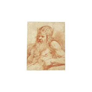 Study Of A King — Guercino