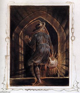 Los Entering The Grave — William Blake
