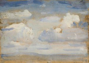Sky Study (verso) — Sir Alfred James Munnings