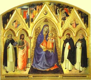 San Pietro Martire Triptych — Fra Angelico, Early Renaissance