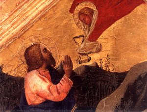 Christ In The Garden Of Gethsemane (detail) — Masaccio