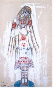 Girl — Nicholas Roerich