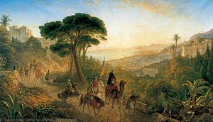 Scene In Algiers — James Trout Walton