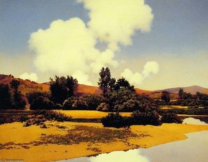 Little Sugar River At Noon — Maxfield Parrish