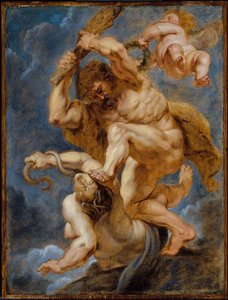 Hercules As Heroic Virtue Overcoming Discord — Peter Paul Rubens