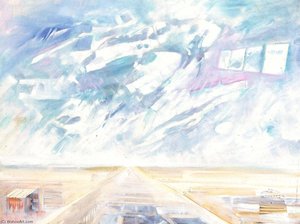 White Morning Sky — John Hultberg