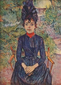Justine Dieuhl — Henri De Toulouse-lautrec