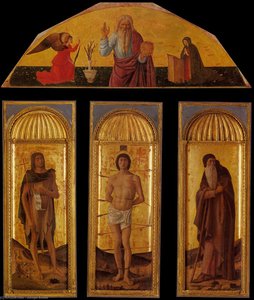Triptych Of St Sebastian — Jacopo Bellini, Renaissance