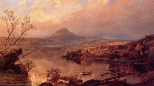 Wickham Pond And Sugar Loaf Mountain, Orange County — Jasper Francis Cropsey