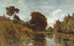 Rowing Along The River — Paul Joseph Constantine Gabriel