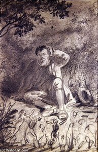 Paudeen And The Fairies' Revel — Richard Doyle