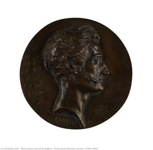 Émile-jean-horace Vernet (1789-1863) — Pierre-jean David D'angers