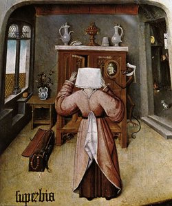 The Seven Deadly Sins (detail) (12) — Hieronymus Bosch